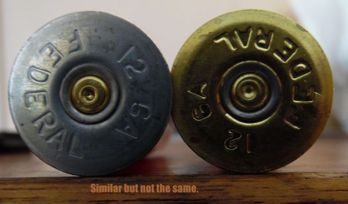 Two shotshell headstamps