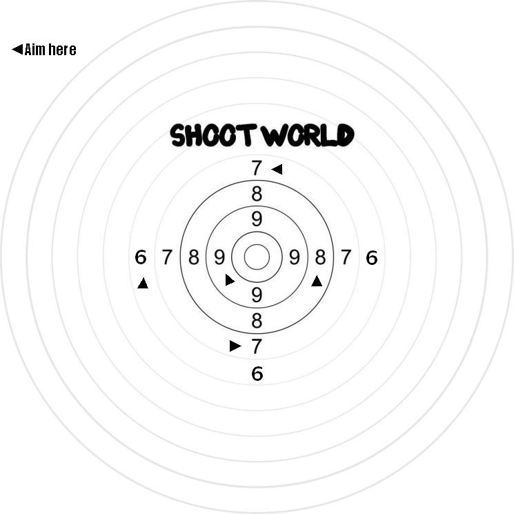 shoot world main menu